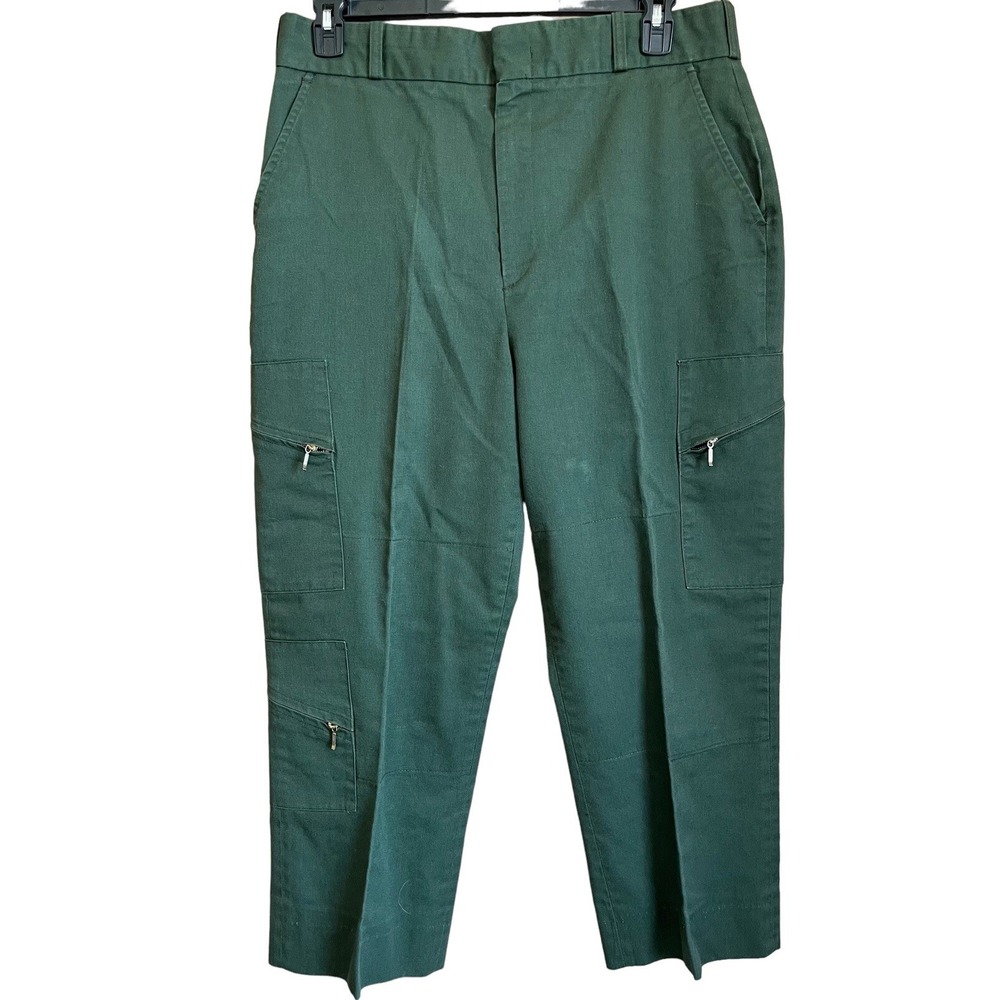 DSCP US Military Pants Womens 18 Green Utility Cargo Zip Work Tactical USA